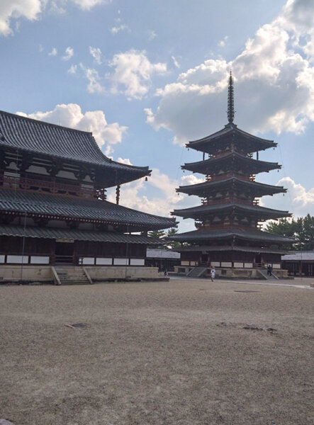 奈良の法隆寺